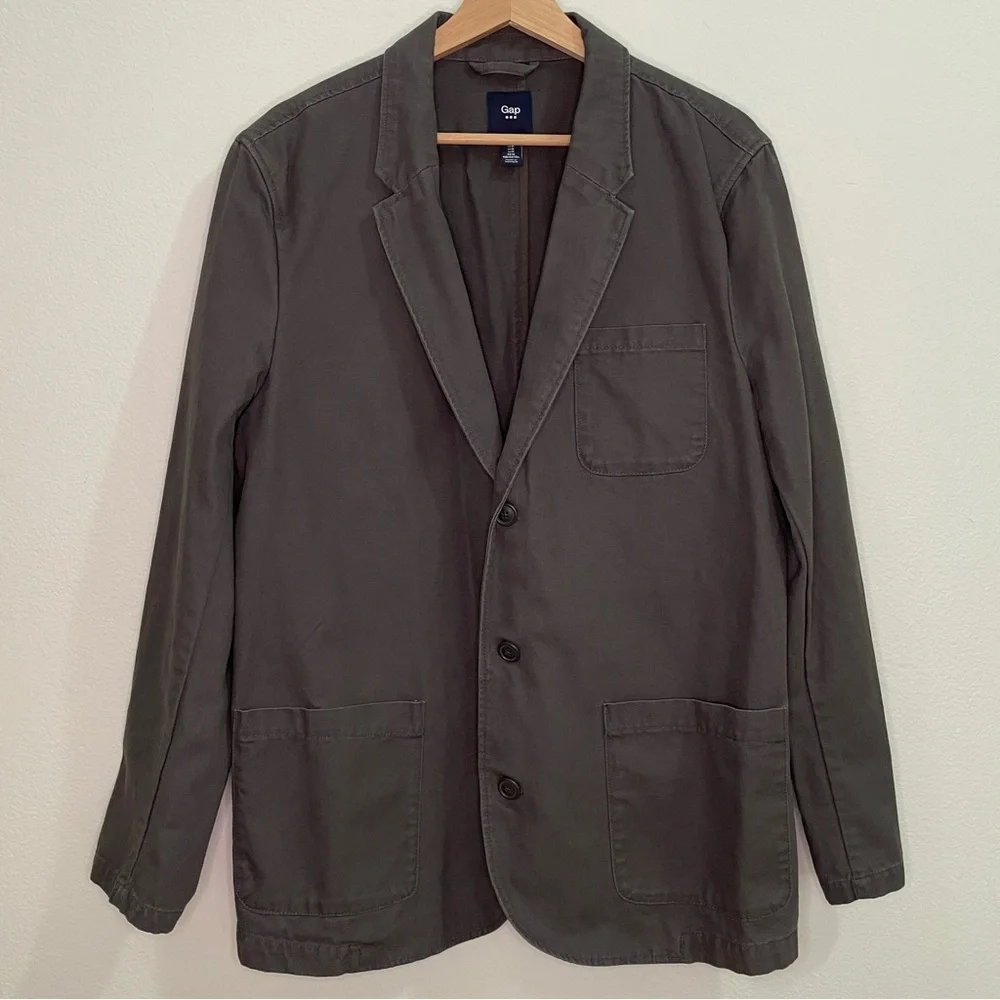 GAP Men's Gray Jacket - Picture 1 of 15